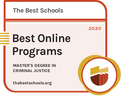 Best Online Programs - Master's Degree in Criminal Justice